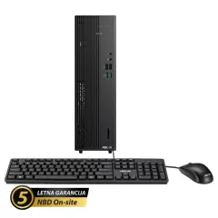 ASUS (D501SER-WB75D0X) ExpertCenter D5 SFF Core i7-14700 32GB/1TB W11P namizni računalnik + tipkovnica in miška