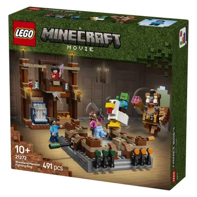 LEGO Minecraft 21272 Borilni ring v gozdnem dvorcu