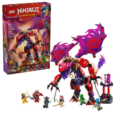 LEGO NINJAGO 71832 Zmaj kaosa Thunderfang
