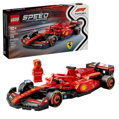 LEGO Speed Champions 77242 Dirkalni avtomobil Ferrari SF-24 F1