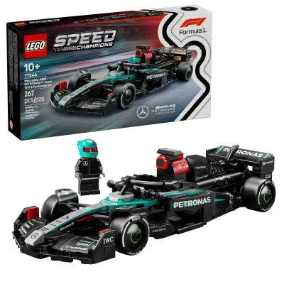 LEGO Speed Champions 77244 Dirkalni avtomobil Mercedes-AMG F1 W15