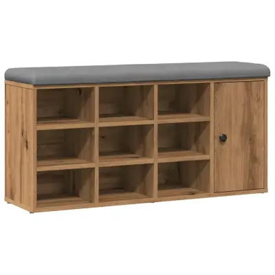 Klop za čevlje - Sedež za čevlje Artisan Oak 102x32x50 cm Inženirski les
