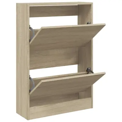 Omarica za obutev - Kopa za čevlje sonoma hrast 60x21x87,5 cm inženirski les