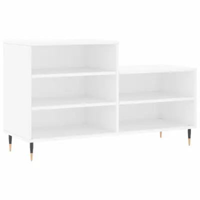 Omarica za obutev - Kopa za čevlje bela 102x36x60 cm inženirski les