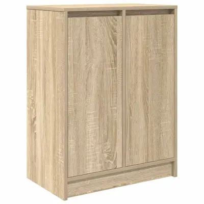 Omarica za obutev - Kopa za čevlje sonoma hrast 57x34x76 cm inženirski les