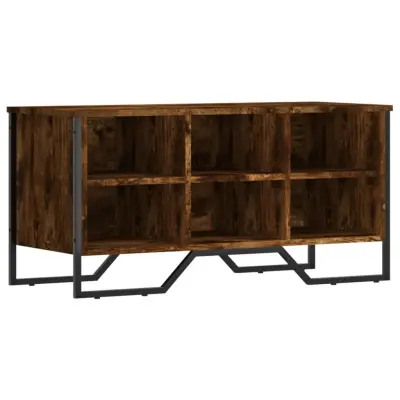 Omarica za obutev - Kopa za čevlje dimljeni hrast 90x38x45,5 cm inženirski les