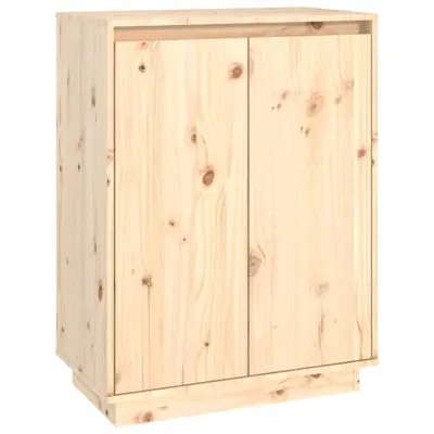 Omarice za obutev - Kopa za čevlje 60x35x80 cm trdna borovina