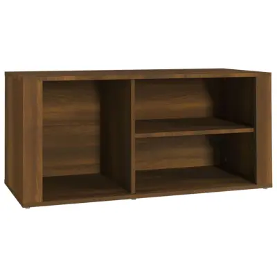 Omarica za obutev - Kopa za čevlje rjav hrast 100x35x45 cm inženirski les