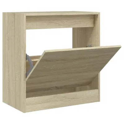 Omarica za obutev - Kopa za čevlje sonoma hrast 60x34x63,5 cm inženirski les