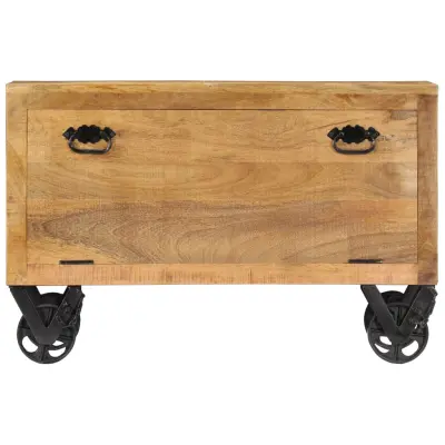 Omarice za obutev - Kopa za čevlje iz trdnega mangovega lesa 86x35x55 cm