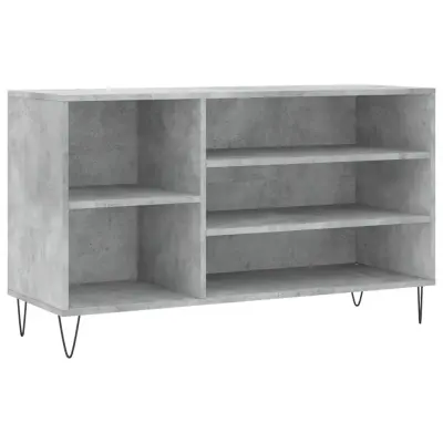 Omarica za obutev - Kopa za čevlje betonsko siva 102x36x60 cm inženirski les