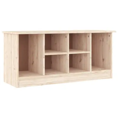 Klop za čevlje - Sedež za čevlje ALTA 100x35x45 cm trdna borovina