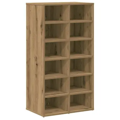 Regal za čevlje - Polica za čevlje artisan hrast 54x34x100,5 cm inženirski les