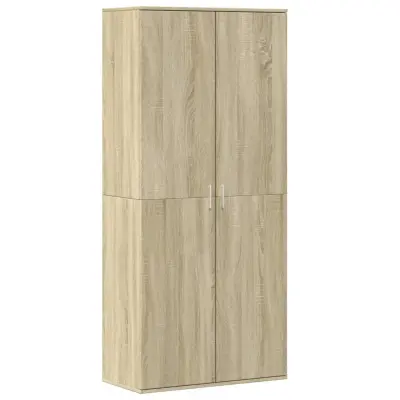 Omarica za obutev - Kopa za čevlje sonoma hrast 80x39x178 cm iverna plošča