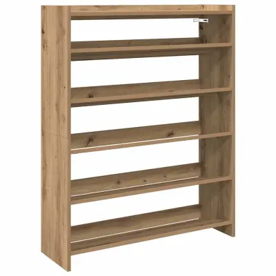 Regal za čevlje - Polica za čevlje artisan hrast 80x25x100 cm inženirski les