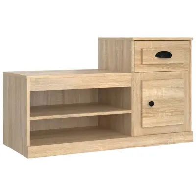 Omarica za obutev - Kopa za čevlje sonoma hrast 100x42x60 cm inženirski les
