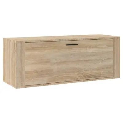 Omarica za obutev - Kopa za čevlje sonoma hrast 100x35x38 cm inženirski les