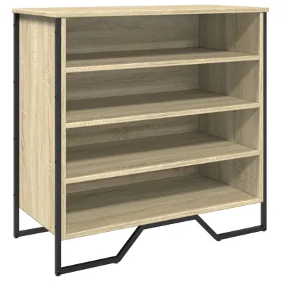 Omarica za obutev - Kopa za čevlje sonoma hrast 80x38x78 cm inženirski les