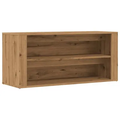 Klop za čevlje - Sedež za čevlje artisan hrast 100x35x45 cm inženirski les