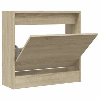 Omarica za obutev - Kopa za čevlje sonoma hrast 60x21x57 cm inženirski les