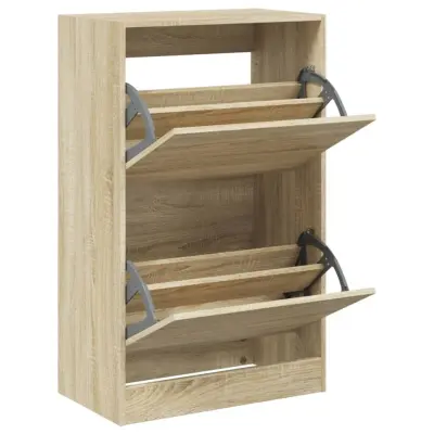 Omarica za obutev - Kopa za čevlje sonoma hrast 60x34x96,5 cm inženirski les