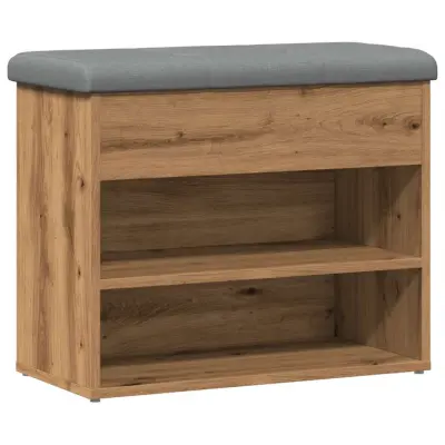 Klop za čevlje - Sedež za čevlje Artisan Oak 62x32x50 cm Inženirski les