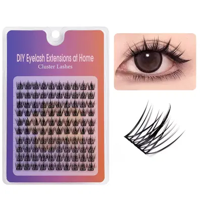 Posamezne umetne trepalnice (10 parov, 3-delne)   Model 1