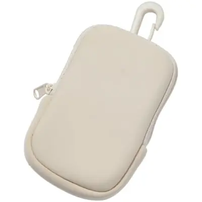 Torbica z zadrgo in vzmetnim kavljem, organizator za kozmetiko White