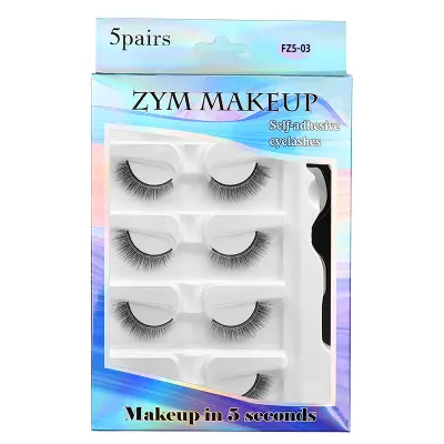 Ogrevane samolepilne trepalnice, paket 5 parov   Model 4