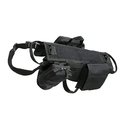 Taktični pasji pas - Molle Vest Black M