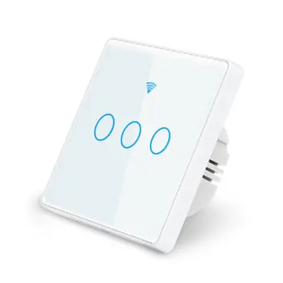 Stensko stikalo Smart Touch White  3 Gang 1 način