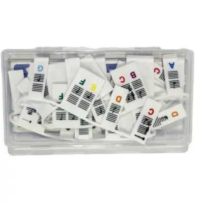 Nalepke za tipke klavirja s 61 silikonskimi tipkami MultiColor