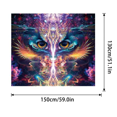 Stenska tapiserija, ki jo navdihuje narava, GT3-2, polepšajte svojo dekoracijo  S