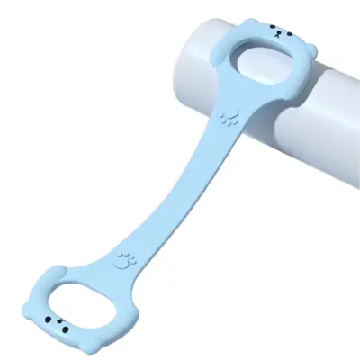 Odporni trakovi v obliki Pink Deer 8 za jogo in fitnes DarkBlue