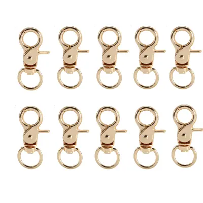 Zaponke s kremplji - paket 10 kosov Light gold