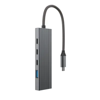 5-v-1 USB-C razdelilnik s HDMI, USB 3.0 in polnjenjem USB-C PD