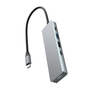 9-v-1 USB-C zvezdišče s HDMI, polnjenjem PD in bralnikom kartic SD/TF