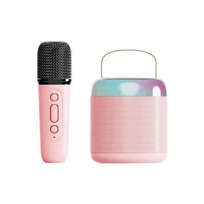 Y2 - Vse-v-enem Karaoke Bluetooth zvočnik z mikrofonom Pink