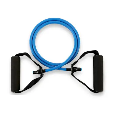 TPE črni trak za vadbo z uporom Blue