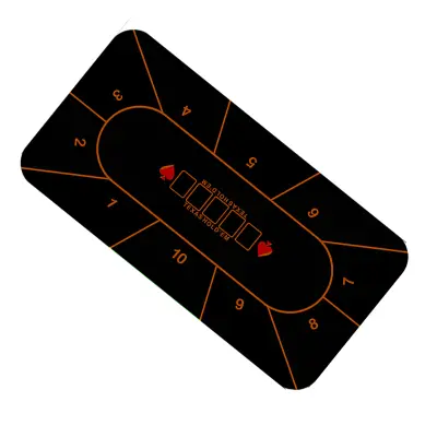 Podloga za poker mizo Black
