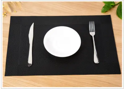 Nedrseči in toplotno odporni pogrinjki - 3 paketi Black