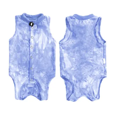Obleka za reševanje modre mačke Tie-Dye  M