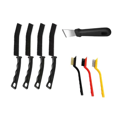 Komplet 8 ščetk za čiščenje rež, oken in tipkovnic