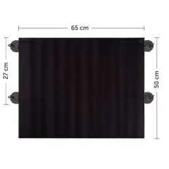 2 paketa senčnikov za stranska okna avtomobila   Model 1