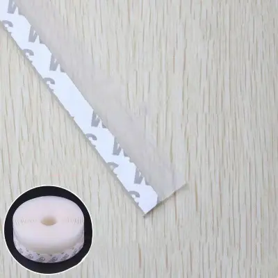 Tesnilni trak za vrata in okna TPE - 5 metrov Black M