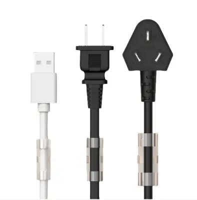 20 kosov kabelskih sponk, lepilni organizator žic, upravljanje kablov za mizo, domačo pisarno