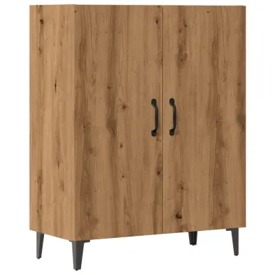 vidaXL Komoda artisan hrast 70x34x90 cm inženirski les