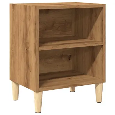 vidaXL Nočna omarica artisan hrast 40x30x50 cm inženirski les