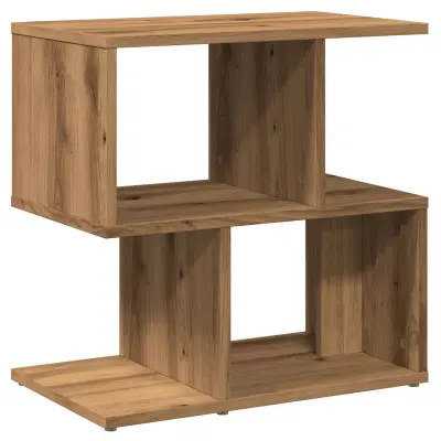 vidaXL Nočna omarica artisan hrast 50x30x51,5 cm inženirski les