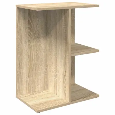 vidaXL Nočna mizica sonoma hrast 46,5x29x61 cm inženirski les